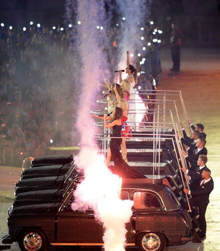 Spice Girls na uroczystym zakończeniu Olimpiady w Londynie