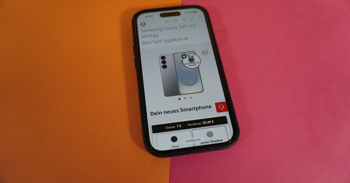 Samsung Galaxy S25とBuds 3 ProがVodafone料金で安くなる