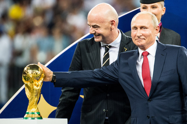 Gianni Infantino i Władimir Putin