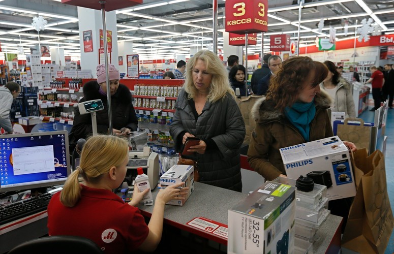 Rosjanie na zakupach