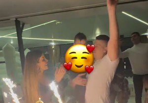 Sloba i Jelena sa sinom Damjanom