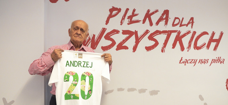 Ambasadorzy XX edycji Turnieju "Z Podwórka na Stadion o Puchar Tymbarku" - Andrzej Strejlau