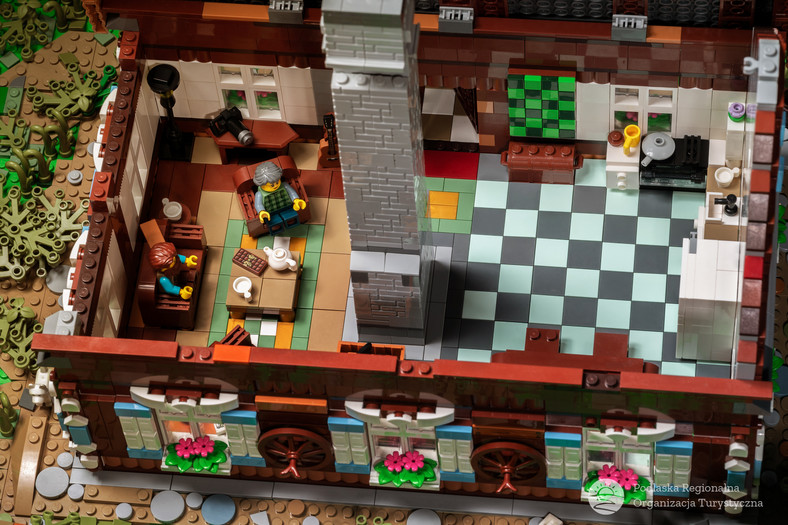 Wnętrze podlaskiego domu z Lego