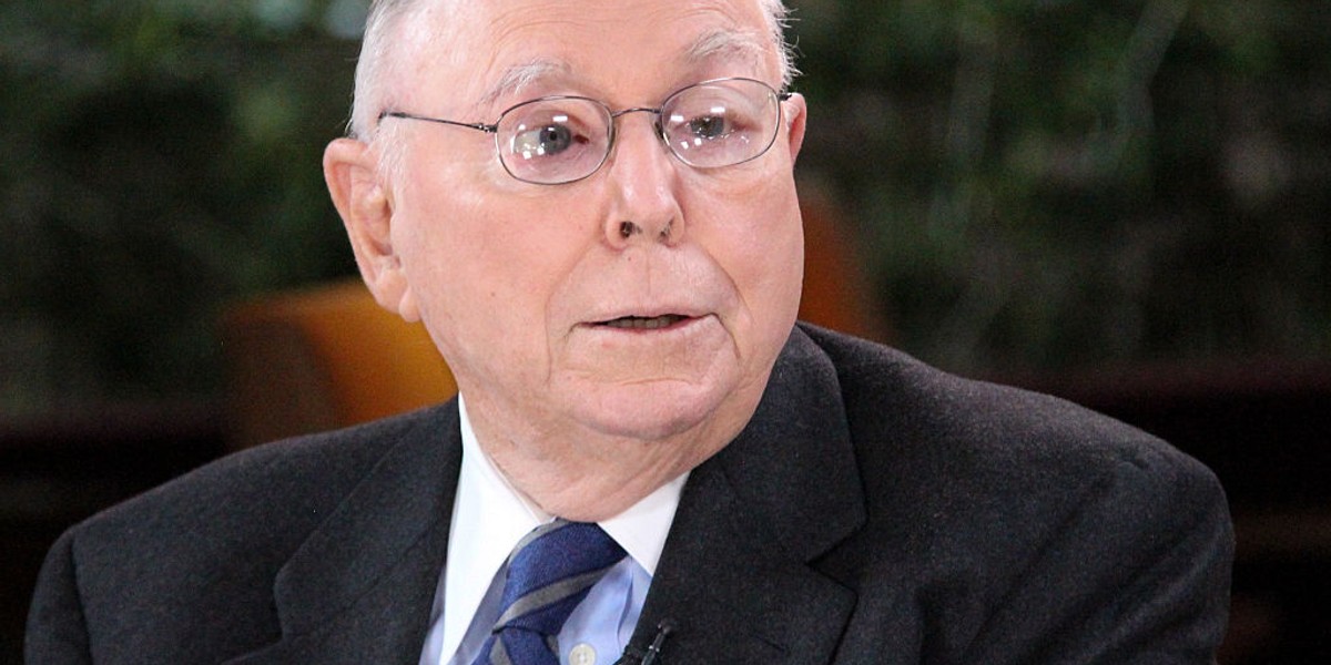 Charlie Munger w 2015 r. 