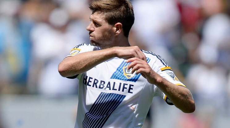 Gerrard elbúcsúzott a Galaxy szurkolóitól /Fotó: Twitter