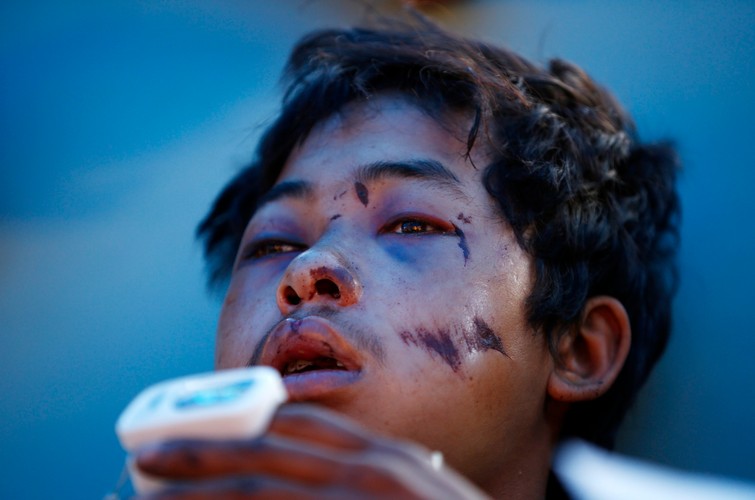 Ofiary trzęsienia ziemi w Nepalu