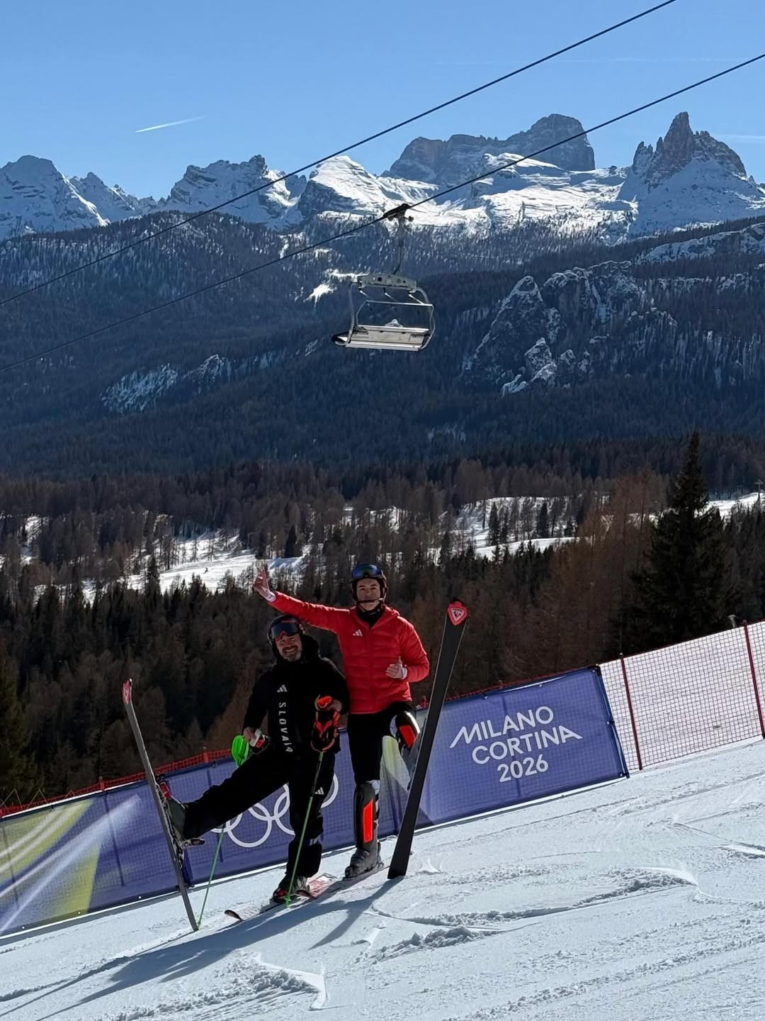 Slovenská lyžiarka Petra Vlhová na ZOH 2026. 