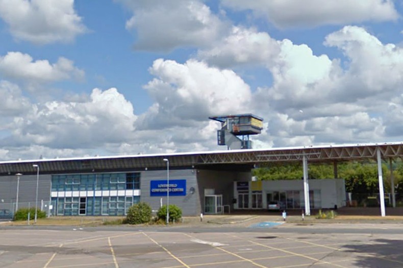 Christ Embassy headquarters in Folkestone, Kent, a county in southeastern England. [thirdsector]