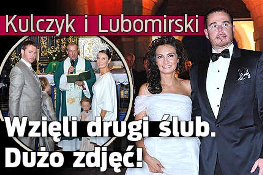 Kulczyk i Lubomirski wzięli drugi ślub. FOTO