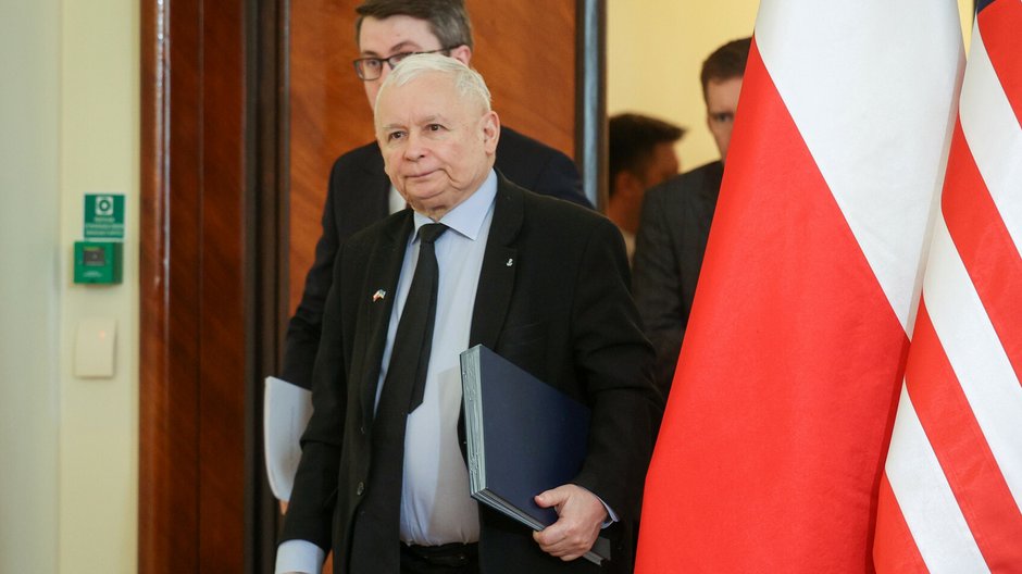 Prezes PiS Jarosław Kaczyński