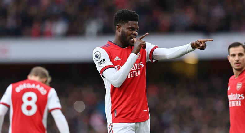 Thomas Partey has been one of the best midfielders in Europe in the past year