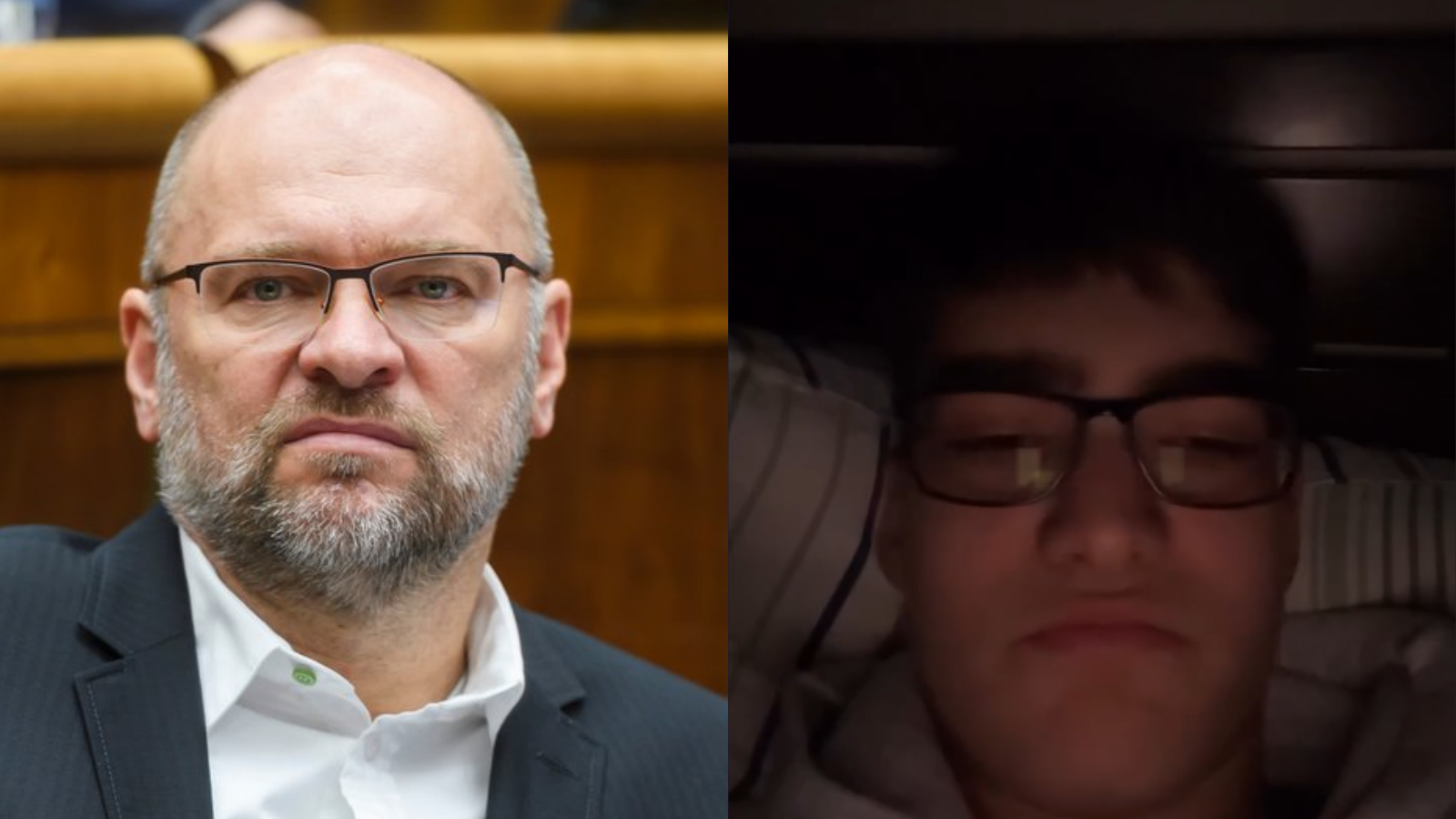 Bývalý predseda strany SaS Richard Sulík a jeho syn Hugo. 