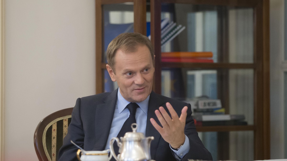 Szef Rady Europejskiej i były premier Polski Donald Tusk 