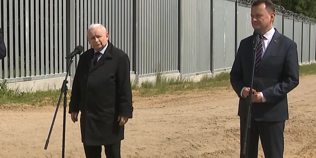 Jarosław Kaczyński zainaugurował trasę "Trasa dotrzymanego słowa Prawa i Sprawiedliwości"