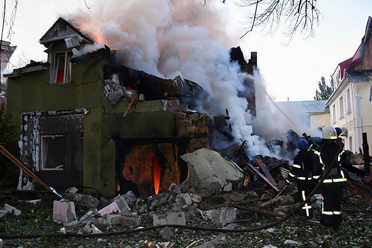 Bombardowanie wsi Szewczenkowe koło Mikołajewa