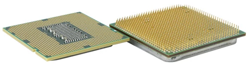 Procesory Intela dla podstawek LGA mają pola, w układach AMD dalej wykorzystywane są nóżki
