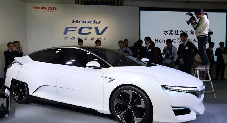 The Honda FCV concept.