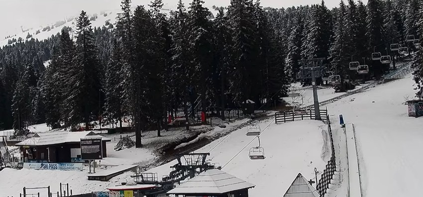 Sneg na Kopaoniku 22. aprila