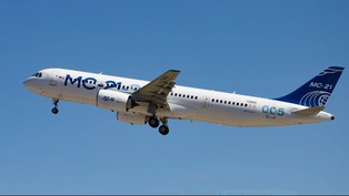 Bez jednej śrubki z importu? MS-21 pokazał, że potrafi latać!