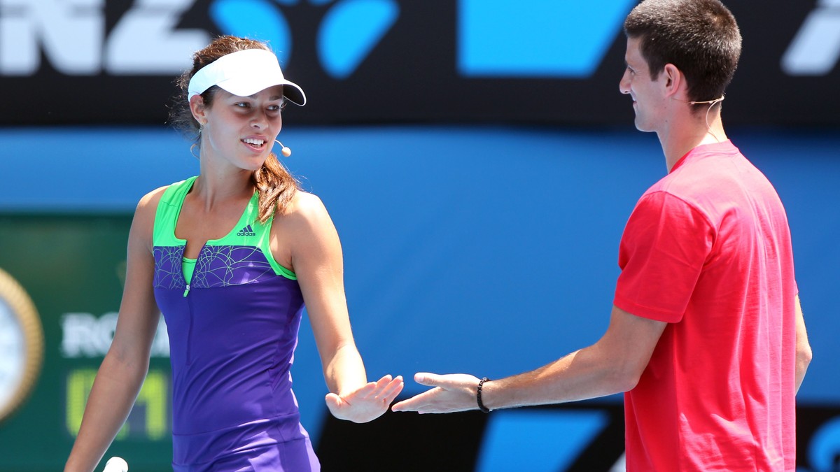 Ana Ivanović i Novak Đoković