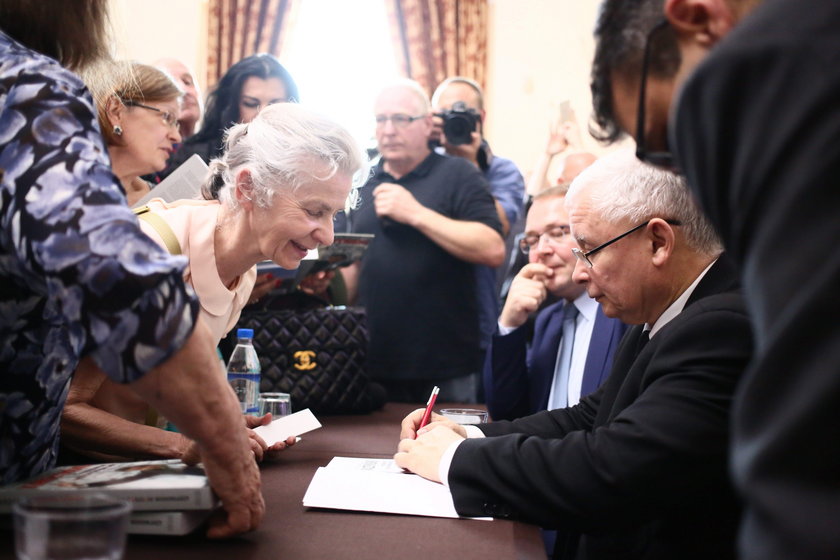 Tak Kaczyński promował swoją autobiografię