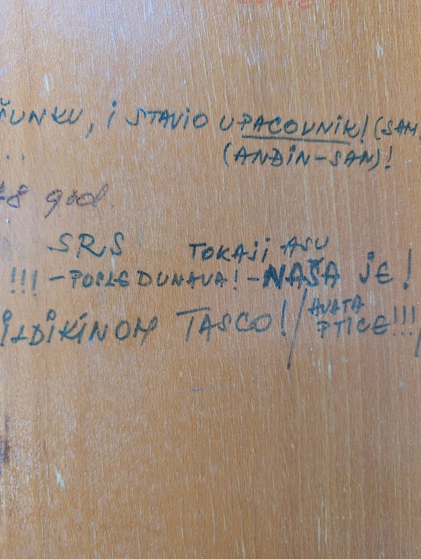 Dnevnik na vratima nalazi se u antikvarnici u Subotici