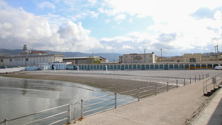 Plaża Pedocin, Triest