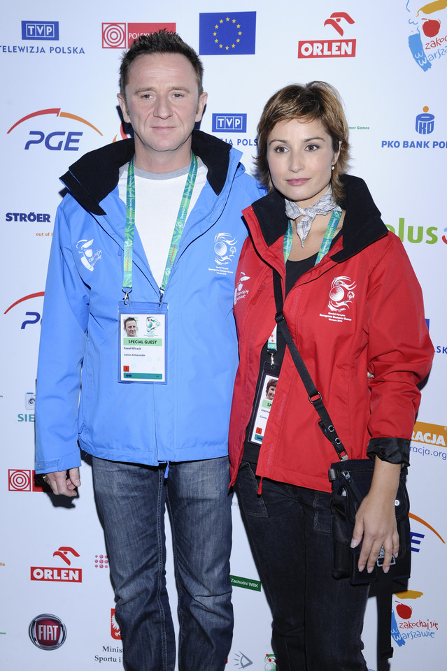 Paweł Wilczak i Joanna Brodzik