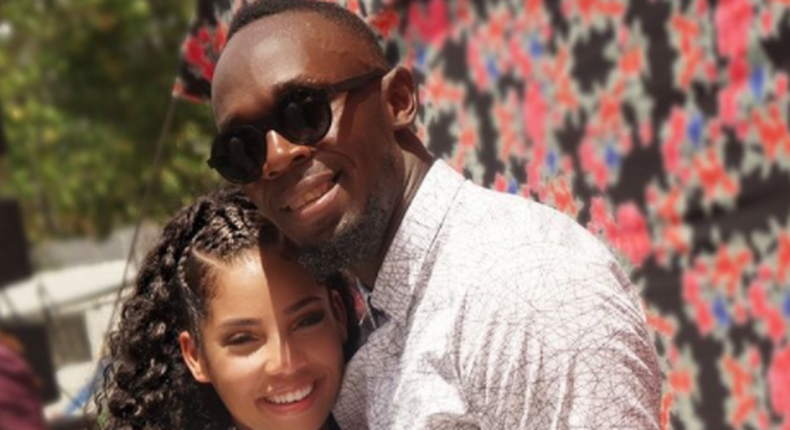 Usain Bolt and wife, Kasi Bennett