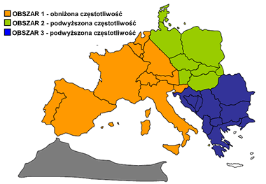 Podział na trzy strefy z 2006 r. Fot.: entsoe/PSE