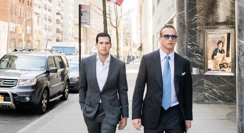 Oren and Tal Alexander were arrested with their brother.courtesy of Douglas Elliman