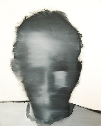 'Szkice do portretu 7', Cezary Bednarczyk, olej na płótnie, 50x40 cm