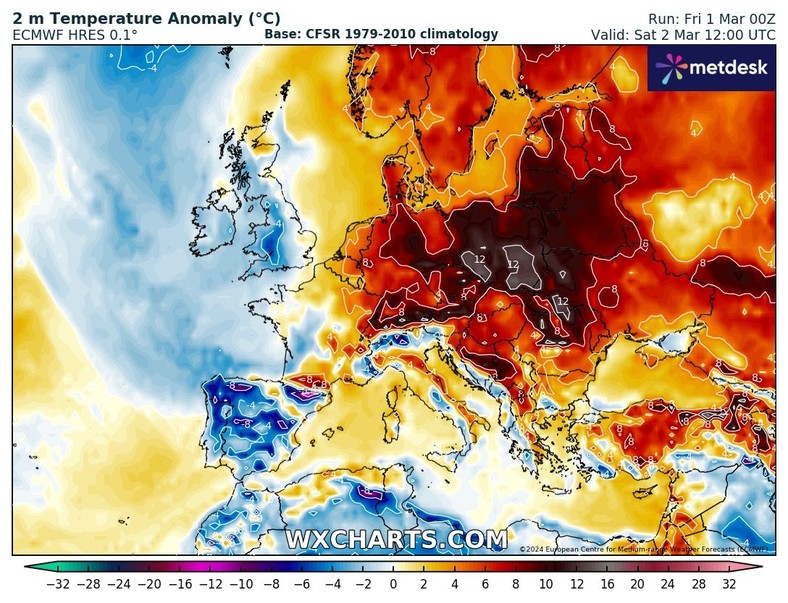 Temperatura pozostanie nadzwyczaj wysoka