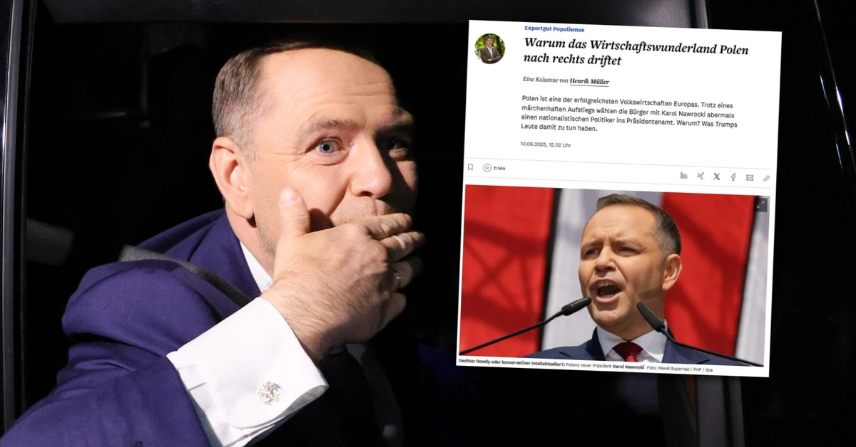 "Tygrys Europy wybiera nacjonalistę". Niemiecki dziennikarz grzmi po wyborach w Polsce