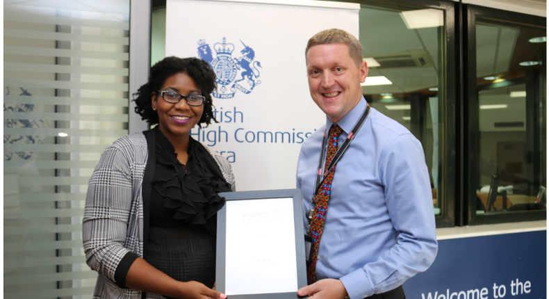 Ghanaian volunteer, Cordie Aziz receives award from Queen Elizabeth II for service to the environment