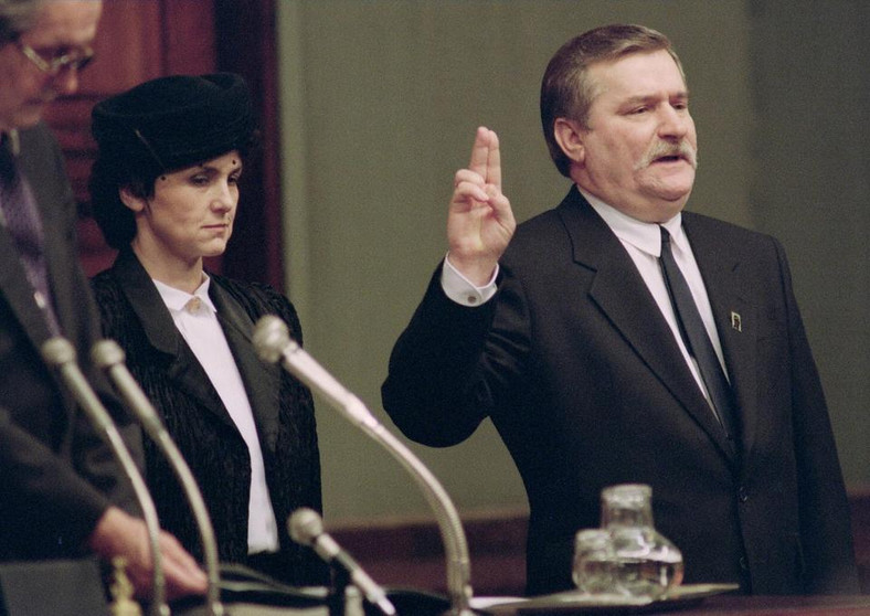 Zaprzysiężenie Lecha Wałęsy na prezydenta Polski, 1990 rok