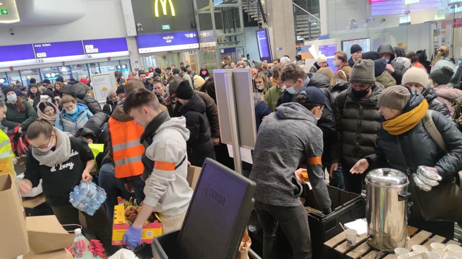 Tak wygląda pomc na Dworcu Centralnym