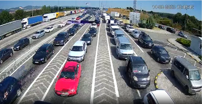 Gužve na graničnom prelazu Preševo ka Severnoj Makedoniji