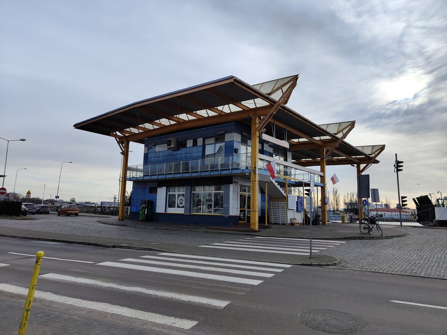 Terminal promowy w centrum Świnoujścia