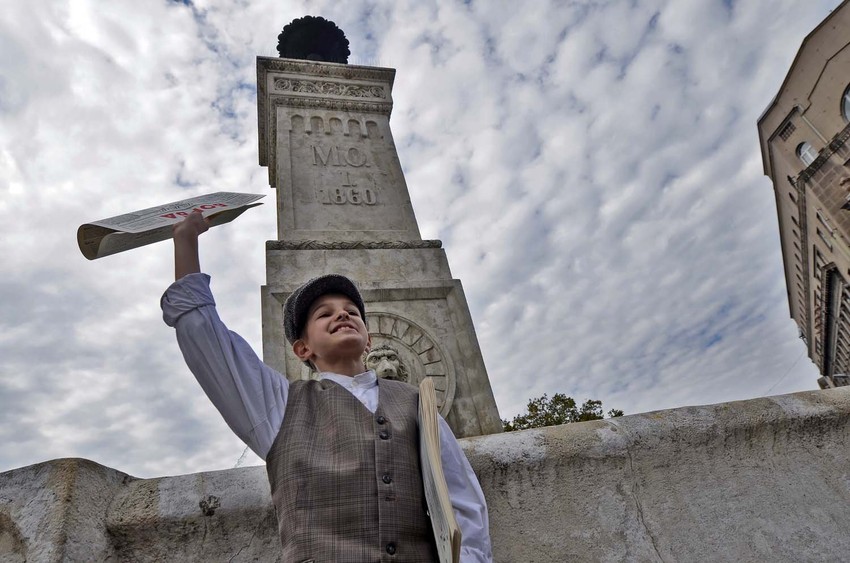 Dimitrije je ispred Terazijske česme pozivao građane da posete Muzej nauke i tehnike