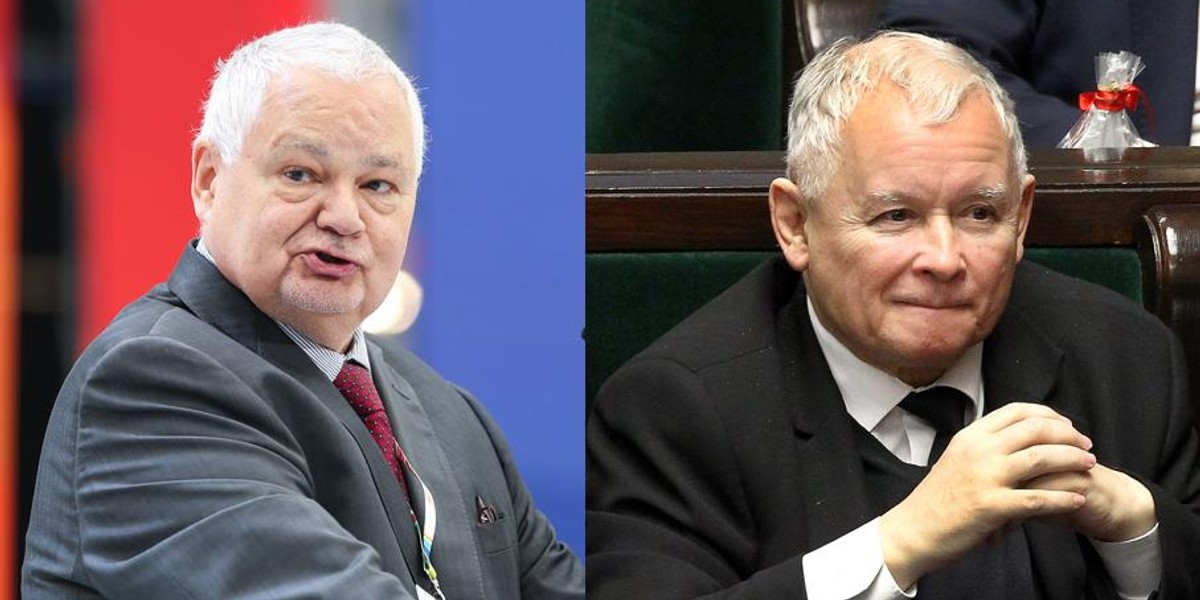 Adam Glapiński i Jarosław Kaczyński 