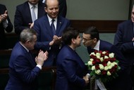 Mateusz Morawiecki, Beata Szydło, Piotr Gliński, Konstanty Radziwiłł, Jarosław Gowin