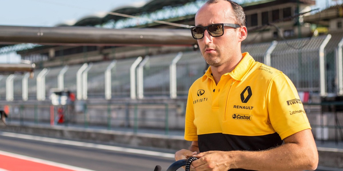 Robert Kubica testy F1