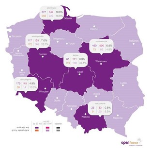 Program MdM zwalnia w kwietniu. Gdzie wzięto najwięcej kredytów? (MAPA)