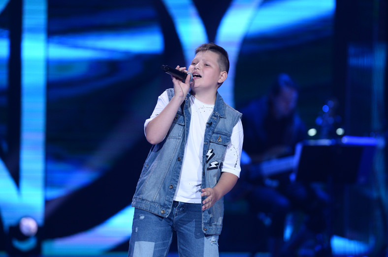 Krystian Gizicki w "The Voice Kids 3"