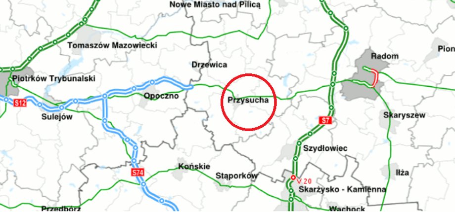 Przysucha, woj. mazowieckie