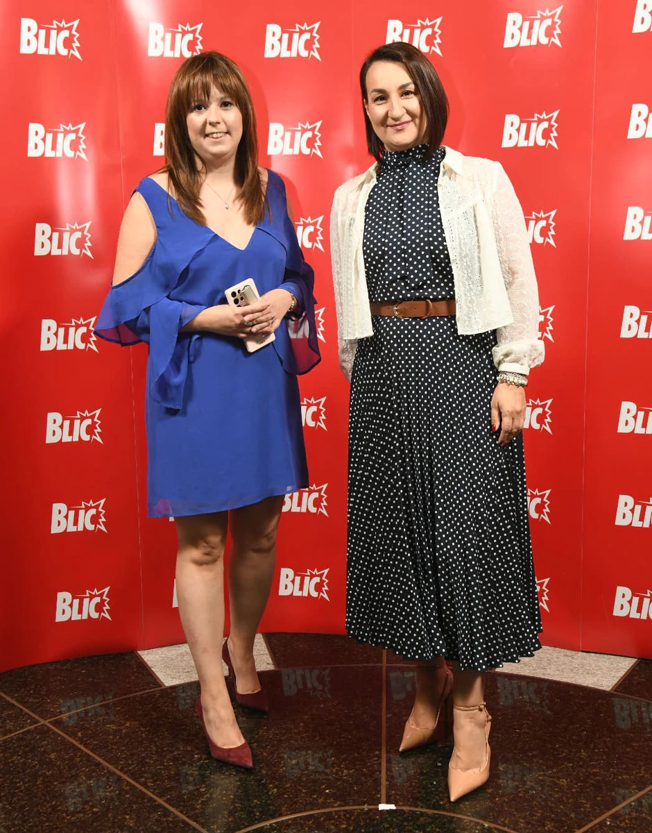 Olivera Anđelković direktorka i Andrijana Nešić, urednik Novosti