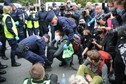 Protest ekologów w Warszawie