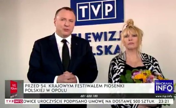 Rodowicz i Kurski wspólnie zapewniają: W TVP nie ma cenzury i czarnych list artystów