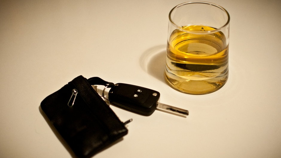pijany kierowca, alkohol